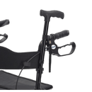 Torro rollator with cane holder from Cinque Ports Mobility (Left Side Handle)